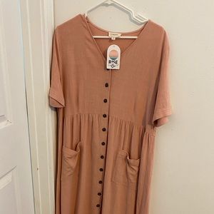 Cute light pink dress